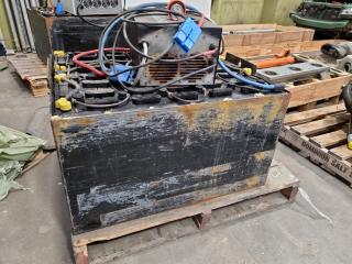 Century Forklift Battery Pack, 48V, 930Ah, w/ Midac Midatron Charger