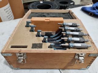 Mitutoyo Metric Outside Micrometer Set 103-913