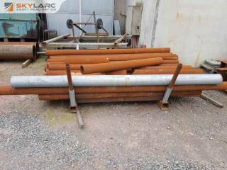 Rack of Assorted Short Lengths Pipe