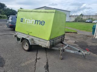 Single Axle Trailer with Box