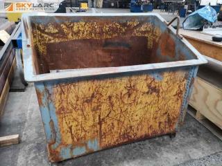 Heavy Industrial Scrap Metal Bin