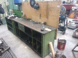 Large Timber Workbench