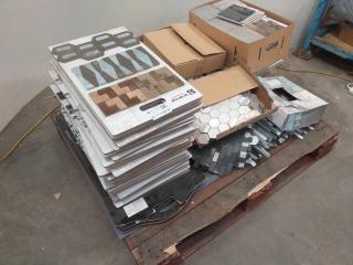 Assorted Pallet of Mosiac Tiles/Samples