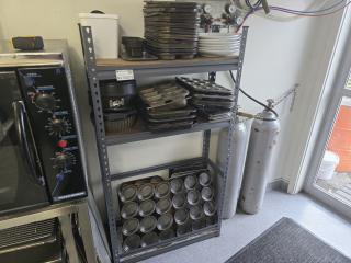 Shelf and Contents of Baking Trays