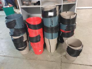 Huge Lot of New Plastic Buckets