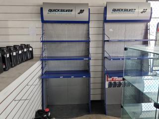 Steel Retail Display Shelf Unit