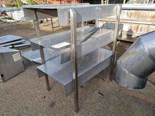 Stainless Steel Shelving Unit