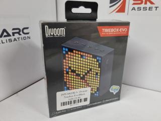 Divoom Timebox Evo Pixel Art Bluetooth Speaker, New