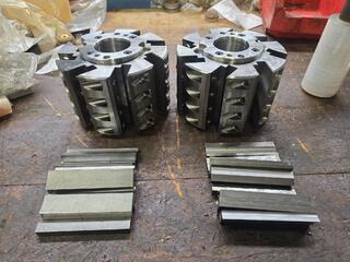 Heavy Duty Cutterheads with Knives