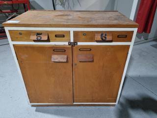 Vintage Workshop Drawer Cabinet