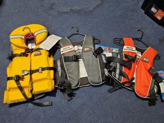 3x Hutchwilco Child's Lifejackets, New