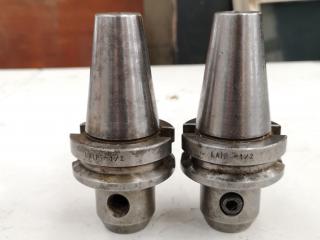 2x LAIP BT40 Tool Holders