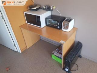 Kitchen Appliances and Desk