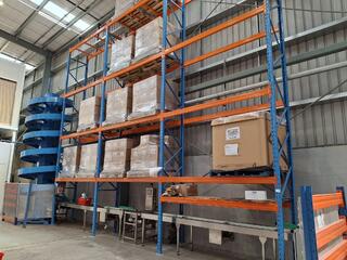 3 Bays of Pallet Racking 