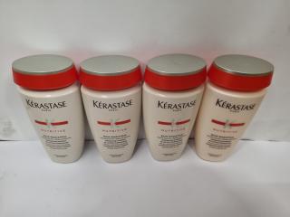 4 x Kérastase Nutritive Bain Magistral Fundamental Nutrition Shampoo