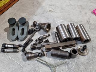 Assorted Milling Spacers, Jacks, Arbours, & More