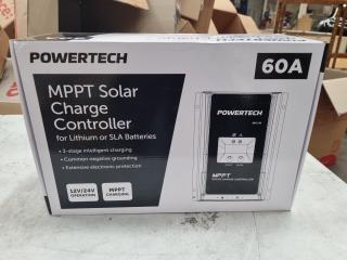 Powertech 60A MPPT Solsr Charge Controller MP3749, New 