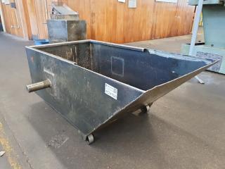 Heavy Duty Steel Scrap / Swarf Bin