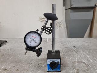 Starrett 3089 Dial Gauge Indicator w/ Magnetic Stand