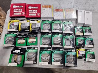 28x Sets of Motorcycle Brake Shoes