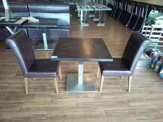 Cafe Table and Two Chairs