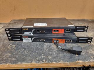 2x Riverbend Steelhead 550 Series WAN Accelerators