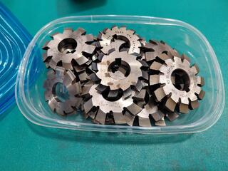 Lot of involute gear cutters assorted DP CP and DP racks