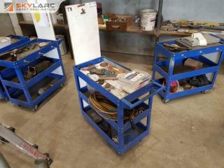 Three Tier Steel Workshop Trolley