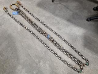 2-Leg Lifting Chain Assembly, 3.15 Ton Max Capacity