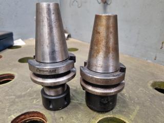 2x Sandvik Coromant BT40 Tool Holders