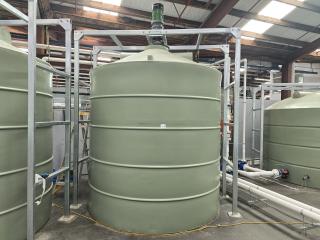 12500 Litre McKee Band Tank with Agitator and Level Sensor