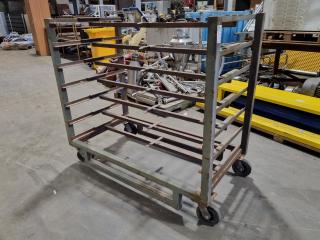 Heavy Duty Mobile Shelf Rack Trolley