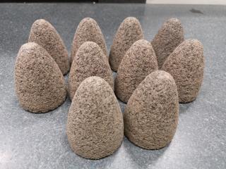 10x Gemini Portable Abrasive Grinding Cones