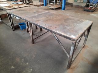 Steel Workshop Table