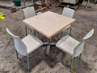 Cafe Style (Collapsible) Table  and Chairs Set