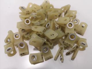 50x Aviation Plastic Loop Clamps for Wire Support Type MS25281 R2