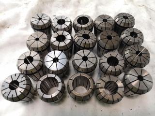 20x Assorted Milling Chuck Collets