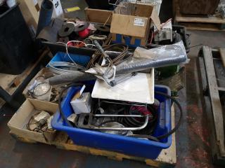 Pallet of Assorted Industrial Items