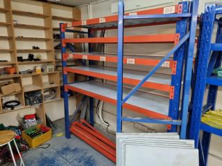 Heavy Duty Industrial Shelving Assembly