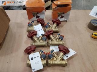 6 x New STAD Balancing Valves