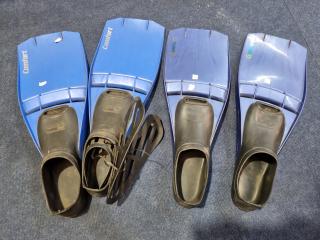 2x Francis Comfort Swimming Fins