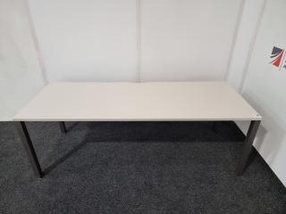 Cream Coloured Office Table