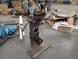 Vintage Workshop Bench Grinder