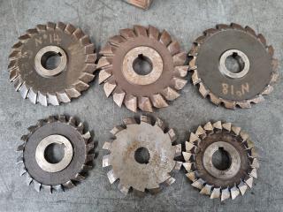 3 x Milling Machine Cutters