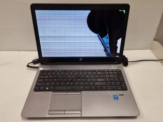 HP ProBook 650 G1 Laptop Computer, Damaged Screen