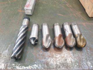 6 x Large Milling Machine Cutters