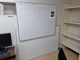 2x Office Whiteboards