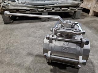 Stainless Steel Ball Valve, 100mm Flange