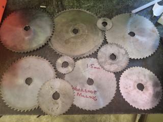 10 x Milling Machine Blades