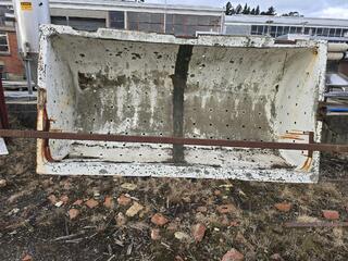 Fibreglass Tub with Holes
